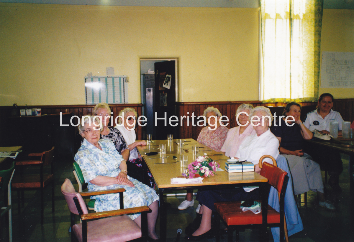 939C - Ribchester Hospital - Residents in dining room - 2001